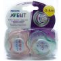 Lutt AVENT "FreeFlow" ortodontiline 0-6k, 2 tk