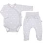 Beebiriided 2 osaline "Bear glamour grey" 