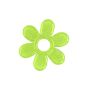 Närimisrõngas Babyono "Flowers" roheline