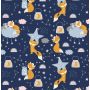 Kummiga voodilina "Cotton story" 38x80 - (saate valida värvi)
