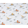 Kummiga voodilina "Cotton story" 38x80 - (saate valida värvi)