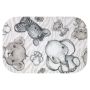 Kummiga voodilina "Cotton story" 38x80 - (saate valida värvi)