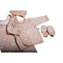 Komplekt vastsündinule 5-e osaline "Bear glamour beige"