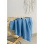 Kootud bambusviskoos beebitekk "Bamboo" 100x80 cm sinine