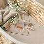 Kootud beebitekk "Merino" 90x75 cm light beige