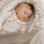 Kootud beebitekk "Merino" 90x75 cm light beige