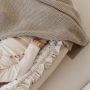 Kootud beebitekk "Merino" 90x75 cm light beige