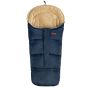 Šiltas miegmaišis - vokelis vežimėliui  "Combi" Navy/Beige 