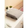 Beebi tekk  "Silky velvet grey" 100x80 cm