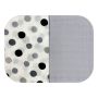 Musliinist lapid "Dots" 60x80 3 tk