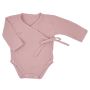 Musliinpuuvillast  beebi bodid "Silky"  roosa
