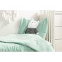 Musliinist beebi voodipesu komplekt 135x100 "Soft mint" 