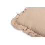 Musliinist beebitekk "Luxury soft" ja padi beige