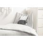 Musliinist beebi voodipesu komplekt 135x100 "Soft grey" 