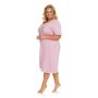 Puuvillane öösärk naistele "Lady of flowers" papaya L-3XL