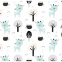 Kummiga voodilina "Cotton story" 38x80 - (saate valida värvi)