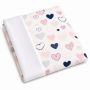 Vedelikukindlad linad 45x55cm "Pink hearts"