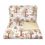 Beebi voodipesukomplektid  100x135 "Raccoon" hall 