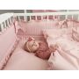 Beebi voodipesu ja voodipehmendus, voodilina "Royal powder pink"