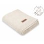 Kootud beebitekk "Merino" 90x75 cm light beige