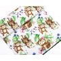 Beebitekk 100x75cm "Monkey's fiesta" roheline 