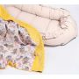 Beebitekk 100x75cm "Desert flame" kollane