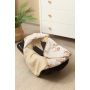 Soojakott vankrisse/turvatool  musliinist  "Lissie" 90x90 cm beige