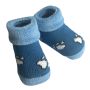 Puuvillased beebisokid 0-6 k, Paws blue