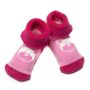 Puuvillased beebisokid Bear Pink