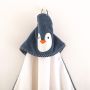 Beebi rätik (Egiptuse puuvill) "Penguin alabaster" 