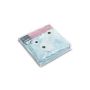 3D kapuutsiga vannilina "Hippo"100x100cm "frotte" sinine