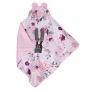 Turvahälli tekk ja soojakott "Lila" 80x80 cm roosa