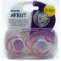 Lutt AVENT "FreeFlow" ortodontiline 0-6k, sensitive 2 tk
