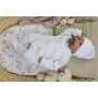 Tudukombe beebile "Lined lux" white