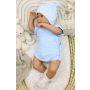 Beebi bodid lühikeste varrukatega "One" BABY BLUE