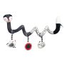 Pehmete mänguasjade spiraal  "Fox black&white" 