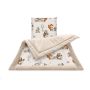 Beebi tekk ja padi "Forest family beige"