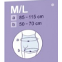 Taaskasutatavad aluspüksid peale sünnitust Bella Comfort 2tk must/valge