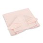 Vahvelpuuvillast vannipontšo lastele kapuutsi ja taskuga 70 × 60 cm PINK