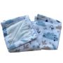 Vedelikukindlad linad 45x55cm "Owls blue"