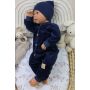 Tudukombe beebile "Velour navy"  