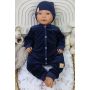 Tudukombe beebile "Velour navy"  