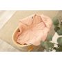 Soojakott vankrisse/turvatool  musliinist  "Natural" 90x90 cm pink