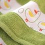 Beebi rätik (Egiptuse puuvill) "Duck green" 