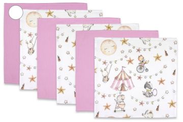 Mini flanelinių vystyklų rinkinys kūdikiams "Mini"