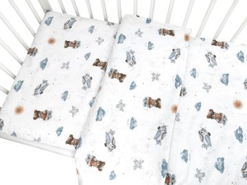 Patalynė kūdikiams 135x100 "On road blue"