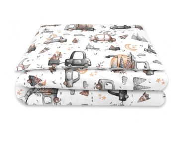 Patalynė kūdikiams 135x100 "On road grey"