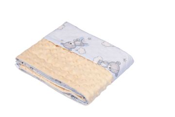 Beebitekk 100x75cm "Cute Teddy" roosa