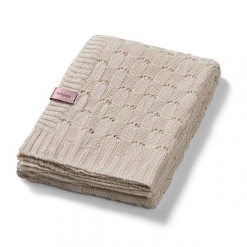 Kootud Babyono bambus beebitekk 100x75 cm beige