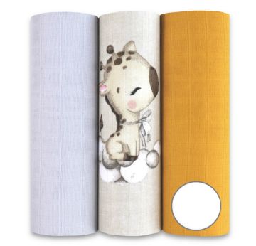 Musliinist lapid "Nr 44" 60x80 3 tk